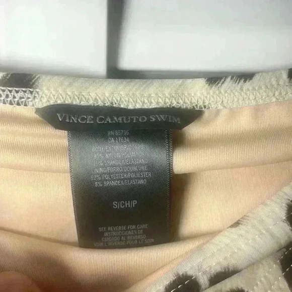Vince Camuto Leopard Print Bikini Bottoms Size Small NWT - Picture 2 of 9